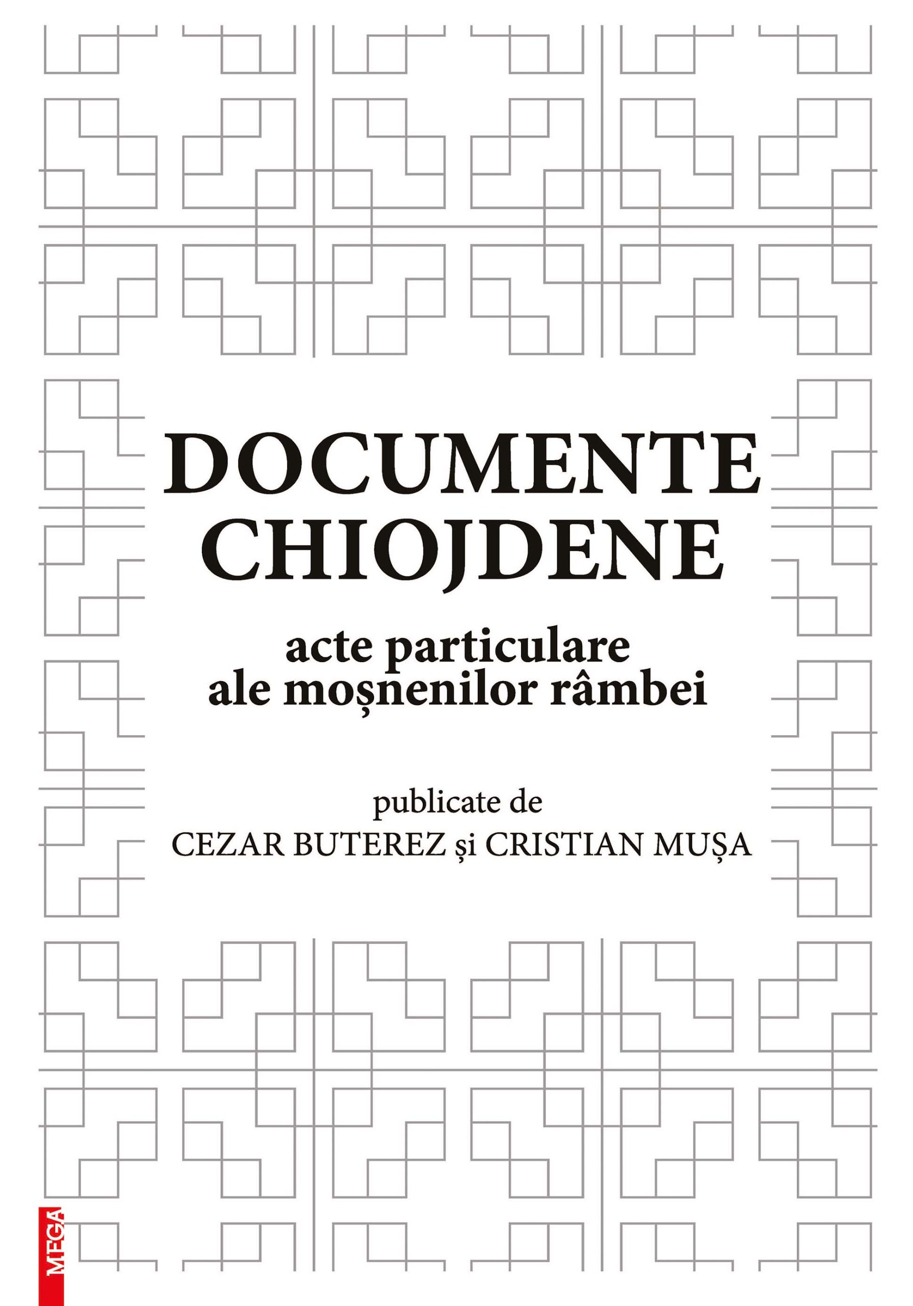 Copertă Documente Chiojdene